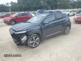 2019 Hyundai Kona Limited с VIN KM8K33A55KU245816, выставлен на аукционе Copart как лот 84947215 с пробегом 129 721 миль миль и На запчасти • Non repairable. История ставок и продаж доступна на DreamBid. Изображение 1.