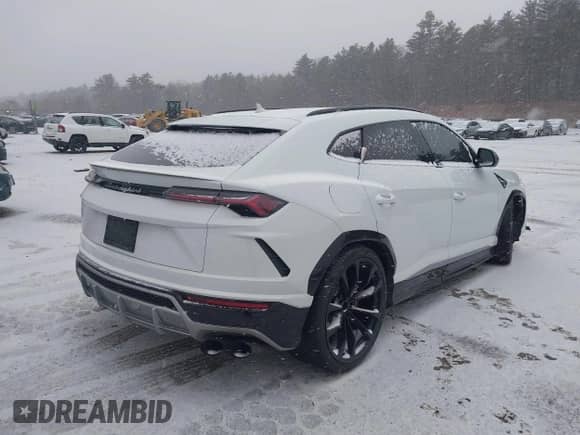 2019 Lamborghini Urus with VIN ZPBUA1ZL0KLA02164, listed as a IAAI auction lot 41108311 with Not provided miles and . Bid and sale history available at DreamBid. Image 4.