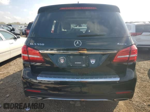2017 Mercedes-Benz GLS 550 z VIN 4JGDF7DE9HA946923, wystawiony jako Copart lot #82402825 z przebiegiem 54 208 mil mil oraz Szkoda całkowita • Salvage title. Historia ofert i sprzedaży dostępna na DreamBid. Obrazek 6.