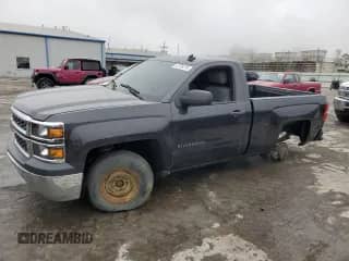 2014 Chevrolet Silverado 1500 Work Truck z VIN 1GCNCPEH4EZ372531, wystawiony jako Copart lot #43726275 z przebiegiem Nie podano mil oraz Szkoda całkowita • Salvage title. Historia ofert i sprzedaży dostępna na DreamBid. Obrazek 1.