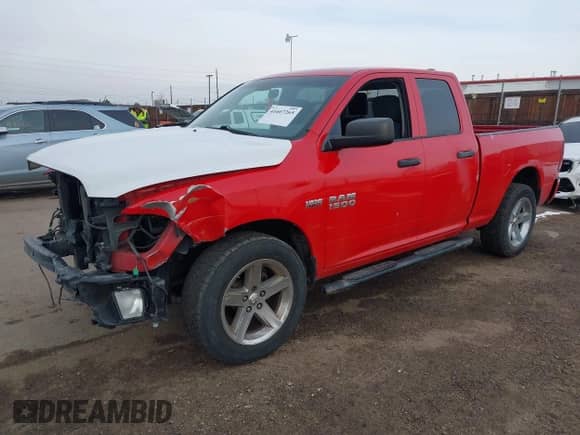 2013 Ram 1500 Tradesman with VIN 1C6RR7FT7DS677376, listed as a IAAI auction lot 41607265 with 265,519 mi miles and . Bid and sale history available at DreamBid. Image 17.