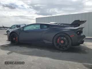 2022 Lamborghini Huracan z VIN ZHWUA6ZX0NLA18998, wystawiony jako Copart lot #87111104 z przebiegiem Nie podano mil oraz Nie do naprawy • Non repairable. Historia ofert i sprzedaży dostępna na DreamBid. Obrazek 2.