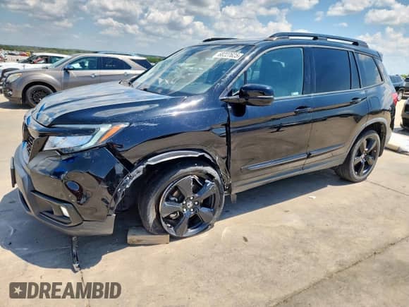 2019 Honda Passport Elite с VIN 5FNYF8H06KB019080, выставлен на аукционе Copart как лот 68227625 с пробегом 66 146 миль миль и Списание • Salvage title. История ставок и продаж доступна на DreamBid. Изображение 1.