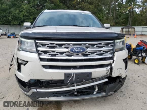 2018 Ford Explorer Limited z VIN 1FM5K8F89JGB40337, wystawiony jako Copart lot #84024375 z przebiegiem 154 932 mil mil oraz Szkoda całkowita • Salvage title. Historia ofert i sprzedaży dostępna na DreamBid. Obrazek 5.