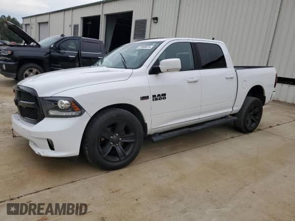 2018 Ram 1500 Sport with VIN 1C6RR7MT6JS209850, listed as a Copart auction lot 73999674 with 62,109 mi miles and Salvage title. Bid and sale history available at DreamBid. Image 1.