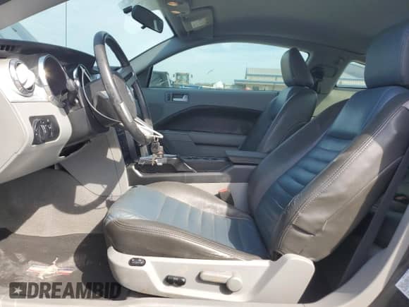 2008 Ford Mustang Deluxe with VIN 1ZVHT80N985157249, listed as a Copart auction lot 81014495 with 115,135 mi miles and Salvage title. Bid and sale history available at DreamBid. Image 7.