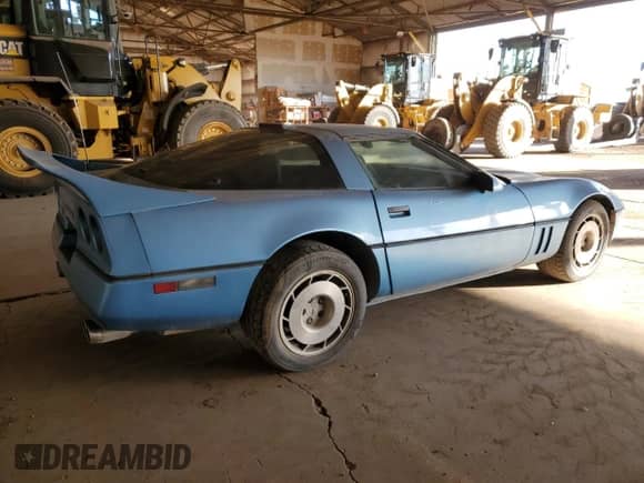 1987 Chevrolet Corvette with VIN 1G1YY2186H5114555, listed as a Copart auction lot 80902234 with 161,493 mi miles and Clean title. Bid and sale history available at DreamBid. Image 3.