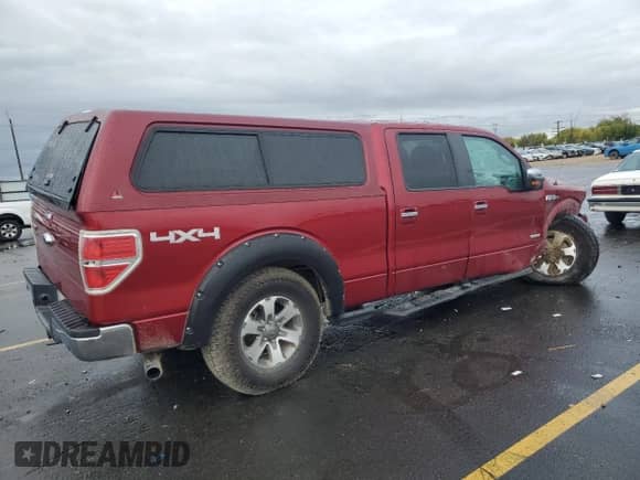 2013 Ford F-150 Lariat with VIN 1FTFW1ET1DKF72240, listed as a Copart auction lot 84885545 with 193,067 mi miles and Salvage title. Bid and sale history available at DreamBid. Image 3.
