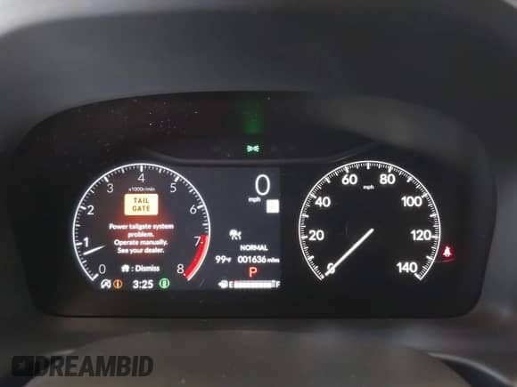 2025 Honda Odyssey EX-L с VIN 5FNRL6H64SB053606, выставлен на аукционе IAAI как лот 43212587 с пробегом 1 636 миль миль и . История ставок и продаж доступна на DreamBid. Изображение 7.