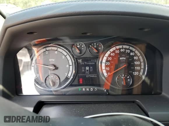 2012 Ram 1500 Sport with VIN 1C6RD7MT4CS257249, listed as a Copart auction lot 68383865 with 107,944 mi miles and Salvage title. Bid and sale history available at DreamBid. Image 9.