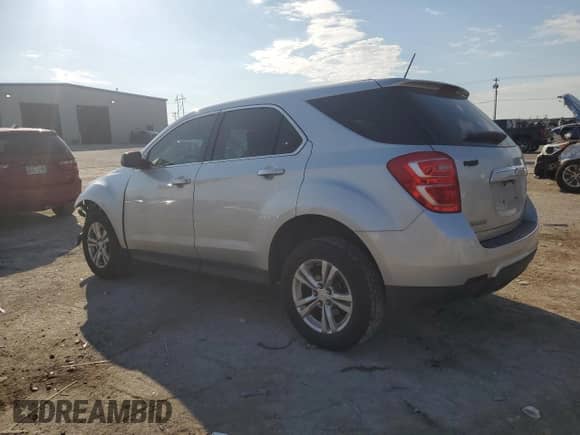 2017 Chevrolet Equinox LS with VIN 2GNALBEK5H1537603, listed as a Copart auction lot 84837515 with 92,792 mi miles and Salvage title. Bid and sale history available at DreamBid. Image 2.