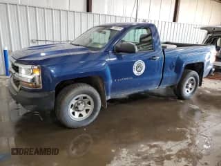 2018 Chevrolet Silverado 1500 Work Truck with VIN 1GCNKNEH8JZ136529, listed as a Copart auction lot 70808915 with 143,647 mi miles and Salvage title. Bid and sale history available at DreamBid. Image 1.
