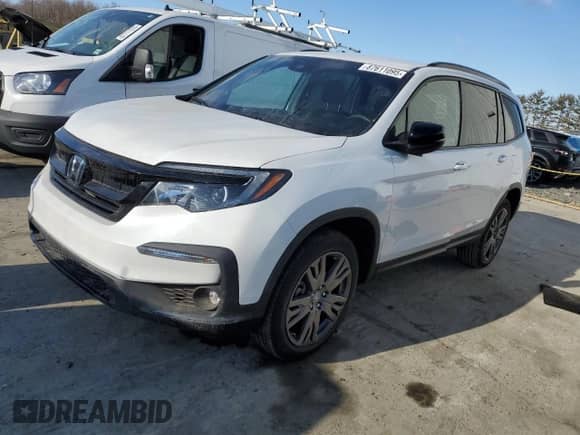 2022 Honda Pilot Sport с VIN 5FNYF6H38NB092258, выставлен на аукционе Copart как лот 87611095 с пробегом Не указан миль и Списание • Salvage title. История ставок и продаж доступна на DreamBid. Изображение 1.