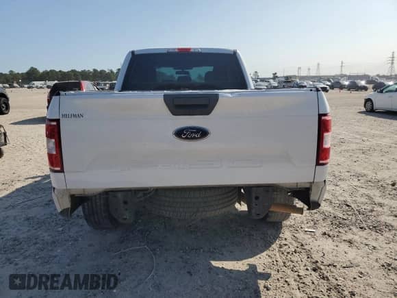 2020 Ford F-150 XL with VIN 1FTEX1CBXLKF37102, listed as a Copart auction lot 86810235 with 147,505 mi miles and Salvage title. Bid and sale history available at DreamBid. Image 6.