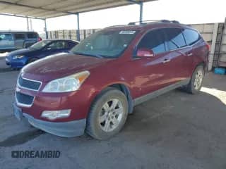 2010 Chevrolet Traverse 1LT with VIN 1GNLVFED1AS143047, listed as a Copart auction lot 90330015 with 163,806 mi miles and Clean title. Bid and sale history available at DreamBid. Image 1.