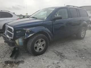 2005 Dodge Durango SLT z VIN 1D4HB48N95F540863, wystawiony jako Copart lot #56915195 z przebiegiem 151 794 mil mil oraz Szkoda całkowita • Salvage title. Historia ofert i sprzedaży dostępna na DreamBid. Obrazek 1.