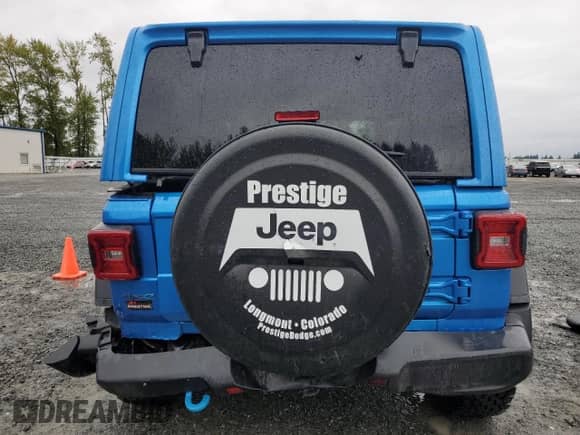 2025 Jeep Wrangler Rubicon с VIN 1C4RJXR69SW558756, выставлен на аукционе Copart как лот 67946005 с пробегом 4 241 миль миль и Списание • Salvage title. История ставок и продаж доступна на DreamBid. Изображение 6.