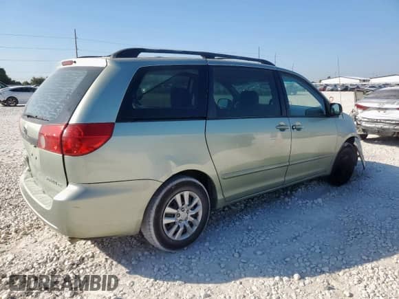 2007 Toyota Sienna LE с VIN 5TDZK23CX7S098223, выставлен на аукционе Copart как лот 84285625 с пробегом 250 627 миль миль и Списание • Salvage title. История ставок и продаж доступна на DreamBid. Изображение 3.