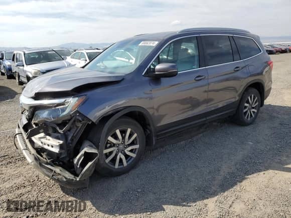 2020 Honda Pilot Black Edition z VIN 5FNYF6H76LB501969, wystawiony jako Copart lot #69062074 z przebiegiem 78 391 mil mil oraz Szkoda całkowita • Salvage title. Historia ofert i sprzedaży dostępna na DreamBid. Obrazek 1.
