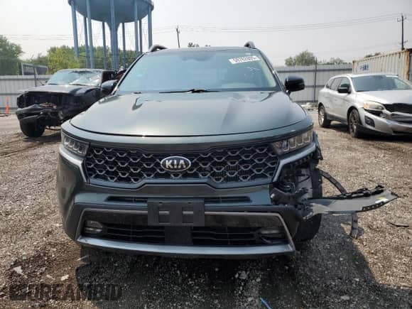 2021 Kia Sorento EX with VIN 5XYRHDLFXMG070550, listed as a Copart auction lot 59762805 with 56,816 mi miles and Salvage title. Bid and sale history available at DreamBid. Image 5.