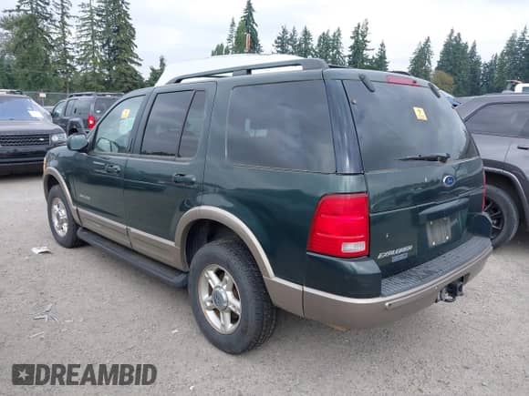 2002 Ford Explorer Eddie Bauer with VIN 1FMZU64E02UB15628, listed as a IAAI auction lot 42878202 with 111,169 mi miles and . Bid and sale history available at DreamBid. Image 3.