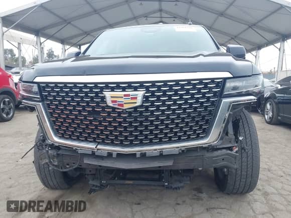 2021 Cadillac Escalade Premium Luxury with VIN 1GYS4BKL0MR459184, listed as a IAAI auction lot 42784168 with 99,340 mi miles and . Bid and sale history available at DreamBid. Image 6.