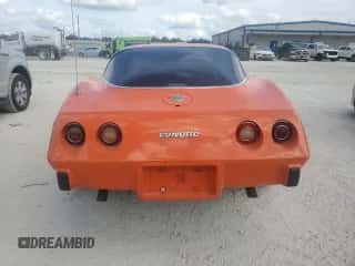 1978 Chevrolet Corvette с VIN 1Z87L8S438948, выставлен на аукционе Copart как лот 77070224 с пробегом 978 миль миль и Списание • Salvage title. История ставок и продаж доступна на DreamBid. Изображение 6.