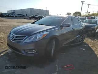 2013 Hyundai Azera с VIN KMHFH4JG6DA321672, выставлен на аукционе Copart как лот 75081304 с пробегом 160 706 миль миль и Списание • Salvage title. История ставок и продаж доступна на DreamBid. Изображение 1.