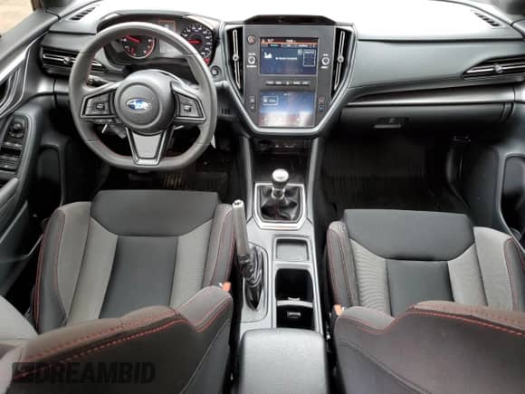 2023 Subaru WRX with VIN JF1VBAA62P9817958, listed as a Copart auction lot 56706275 with 17,717 mi miles and Salvage title. Bid and sale history available at DreamBid. Image 8.