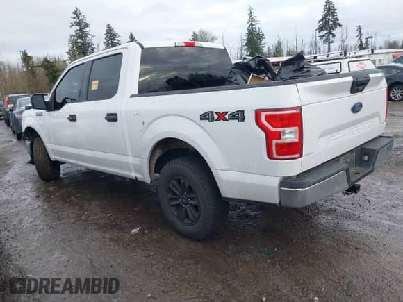 2018 Ford F-150 XL z VIN 1FTEW1EB1JKE15855, wystawiony jako IAAI lot #41496390 z przebiegiem 83 213 mil mil oraz . Historia ofert i sprzedaży dostępna na DreamBid. Obrazek 3.