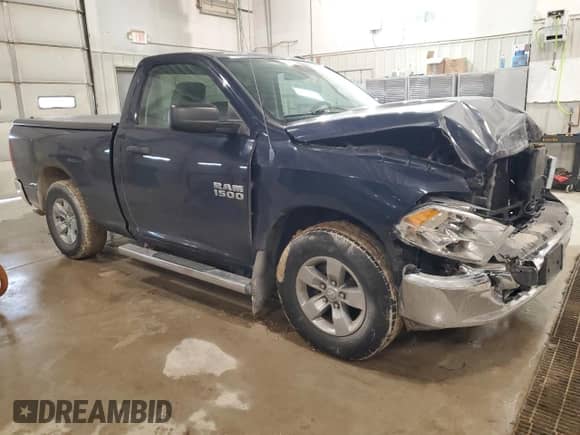 2013 Ram 1500 Tradesman with VIN 3C6JR6AP6DG571137, listed as a Copart auction lot 42914765 with 160,205 mi miles and Salvage title. Bid and sale history available at DreamBid. Image 4.
