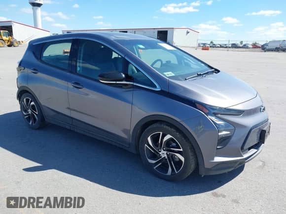 2023 Chevrolet Bolt EV 2LT with VIN 1G1FX6S01P4144111, listed as a IAAI auction lot 43063829 with 43,679 mi miles and . Bid and sale history available at DreamBid. Image 1.