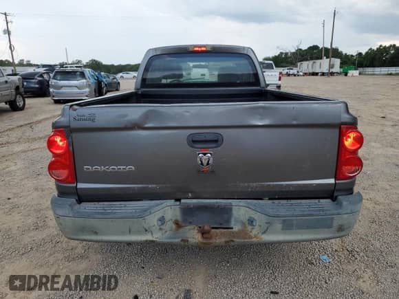 2007 Dodge Dakota ST with VIN 1D7HE22K37S218968, listed as a Copart auction lot 67619575 with 182,126 mi miles and Salvage title. Bid and sale history available at DreamBid. Image 6.