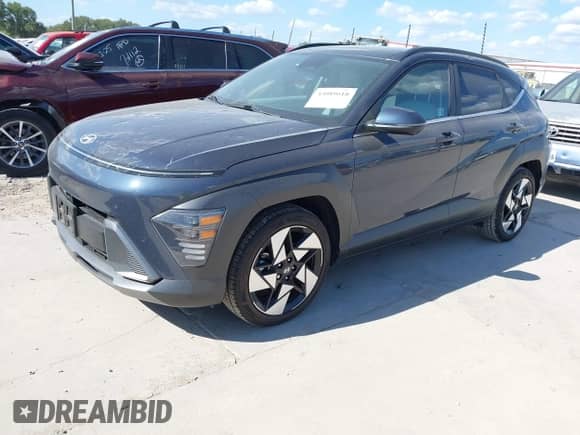 2024 Hyundai Kona Limited с VIN KM8HE3A37RU051575, выставлен на аукционе IAAI как лот 43089618 с пробегом 6 878 миль миль и . История ставок и продаж доступна на DreamBid. Изображение 17.