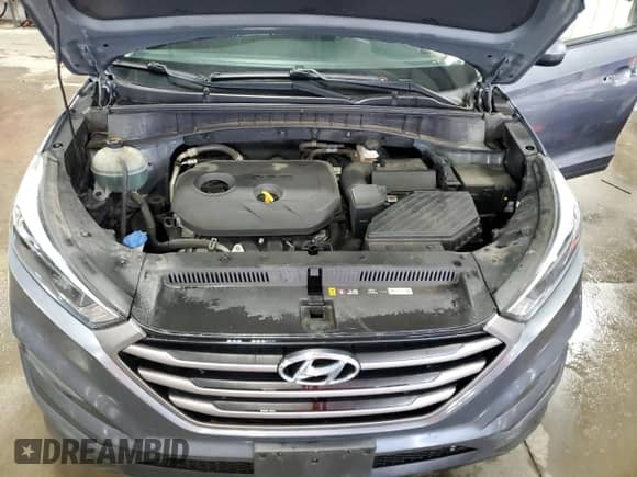 2016 Hyundai Tucson SE with VIN KM8J33A4XGU195781, listed as a Copart auction lot 71071055 with 102,104 mi miles and Salvage title. Bid and sale history available at DreamBid. Image 12.