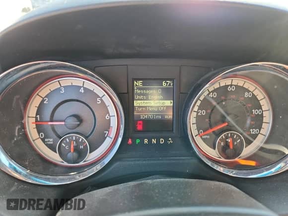 2017 Dodge Grand Caravan GT with VIN 2C4RDGEG6HR772580, listed as a Copart auction lot 71935835 with 104,701 mi miles and Clean title. Bid and sale history available at DreamBid. Image 9.