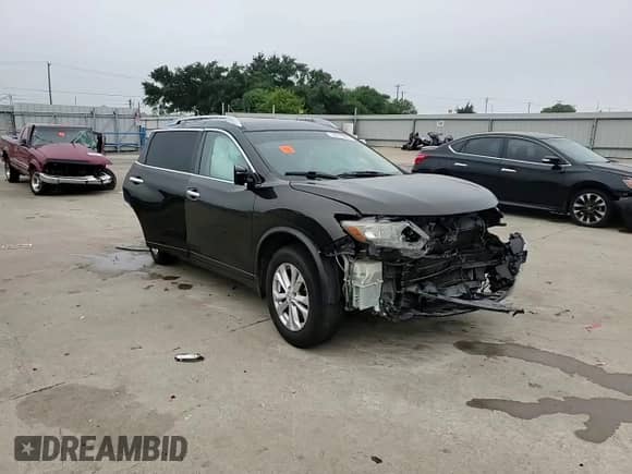 2016 Nissan Rogue SV with VIN KNMAT2MT7GP640638, listed as a Copart auction lot 61145035 with Not provided miles and Salvage title. Bid and sale history available at DreamBid. Image 13.