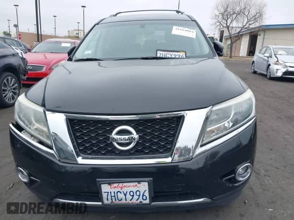 2014 Nissan Pathfinder Platinum with VIN 5N1AR2MN5EC640525, listed as a IAAI auction lot 41884084 with 131,968 mi miles and . Bid and sale history available at DreamBid. Image 13.