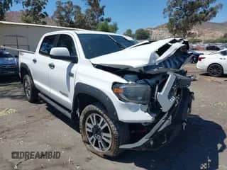 2021 Toyota Tundra SR5 with VIN 5TFDY5F13MX967304, listed as a IAAI auction lot 42692003 with 87,932 mi miles and . Bid and sale history available at DreamBid. Image 1.