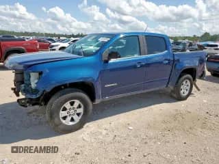 2019 Chevrolet Colorado 2WD Work Truck z VIN 1GCGSBEN4K1279863, wystawiony jako Copart lot #68920395 z przebiegiem 92 728 mil mil oraz Szkoda całkowita • Salvage title. Historia ofert i sprzedaży dostępna na DreamBid. Obrazek 1.