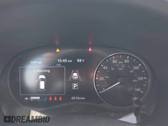 2024 Nissan Kicks SR with VIN 3N1CP5DV6RL535820, listed as a IAAI auction lot 43188034 with 6,519 mi miles and . Bid and sale history available at DreamBid. Image 7.