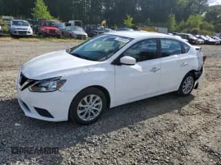 2019 Nissan Sentra SV with VIN 3N1AB7AP4KY277040, listed as a Copart auction lot 70589355 with 111,384 mi miles and Salvage title. Bid and sale history available at DreamBid. Image 1.