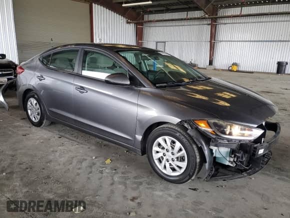 2018 Hyundai Elantra SE with VIN 5NPD74LF5JH382826, listed as a Copart auction lot 84042545 with 73,165 mi miles and Salvage title. Bid and sale history available at DreamBid. Image 4.