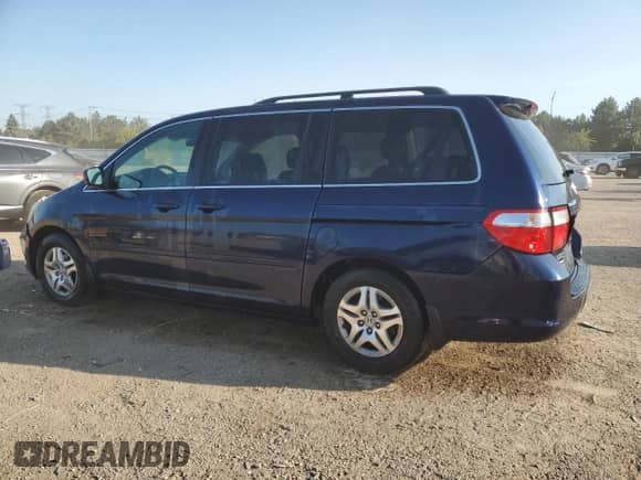 2007 Honda Odyssey EX-L с VIN 5FNRL38707B077318, выставлен на аукционе Copart как лот 71250165 с пробегом 174 272 миль миль и Списание • Salvage title. История ставок и продаж доступна на DreamBid. Изображение 2.