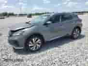 2021 Nissan Murano SL with VIN 5N1AZ2CJ1MC102594, listed as a Copart auction lot 56464955 with 74,839 mi miles and Non repairable. Bid and sale history available at DreamBid. Image 1.