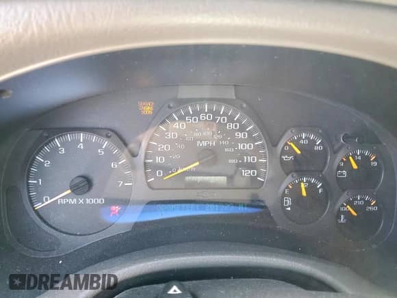 2003 Chevrolet TrailBlazer LT с VIN 1GNDS13S532285096, выставлен на аукционе Copart как лот 81780345 с пробегом 201 323 миль миль и Списание • Salvage title. История ставок и продаж доступна на DreamBid. Изображение 9.