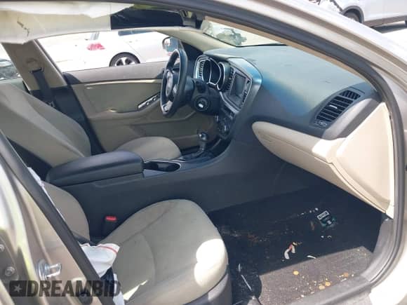 2015 Kia Optima LX with VIN 5XXGM4A75FG379610, listed as a IAAI auction lot 43074307 with 121,698 mi miles and . Bid and sale history available at DreamBid. Image 5.