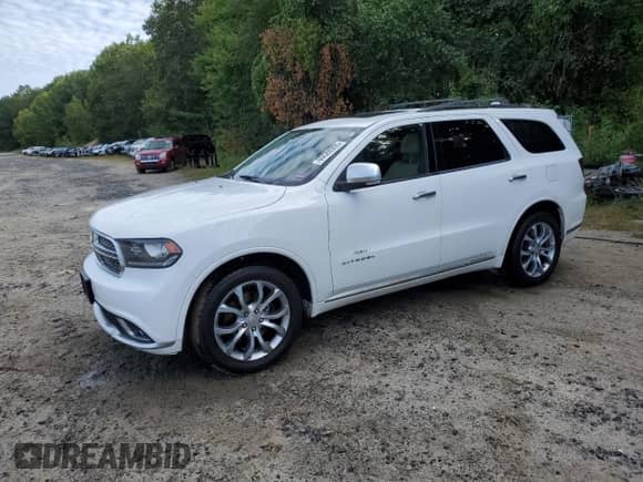 2016 Dodge Durango Citadel Anodized Platinum with VIN 1C4SDJET5GC486402, listed as a Copart auction lot 69588905 with 181,566 mi miles and Clean title. Bid and sale history available at DreamBid. Image 1.