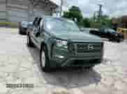 2024 Nissan Frontier SV with VIN 1N6ED1EJ4RN652165, listed as a Copart auction lot 55844165 with 21,506 mi miles and Salvage title. Bid and sale history available at DreamBid. Image 13.