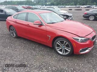 2019 BMW 4 Series 430i xDrive z VIN WBA4J3C53KBL09294, wystawiony jako IAAI lot #42680459 z przebiegiem 58 924 mil mil oraz . Historia ofert i sprzedaży dostępna na DreamBid. Obrazek 1.